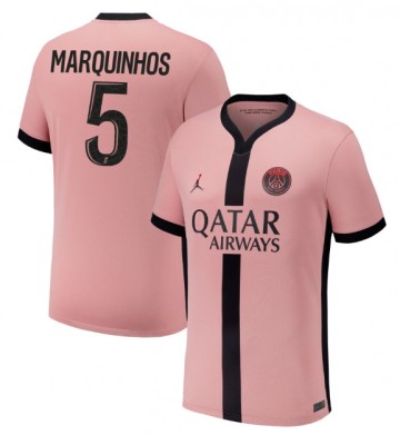 Paris Saint-Germain Marquinhos #5 Tredje Tröja 2024-25 Kortärmad